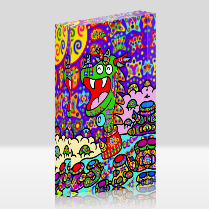 アクリルブロック - 100x148mm