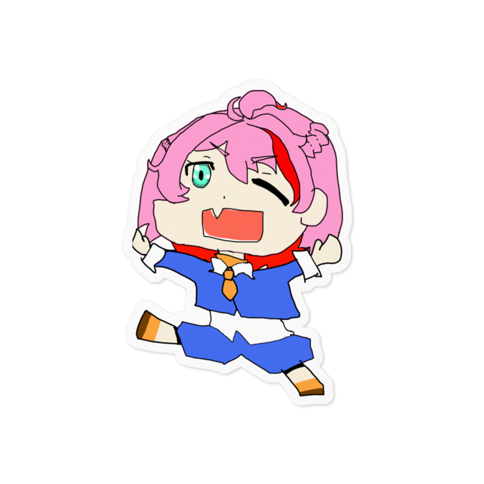 ステッカー - 100 x 100 (mm)