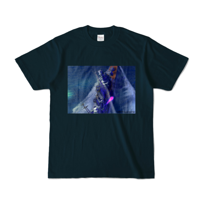 カラーTシャツ - S - ネイビー (濃色)
