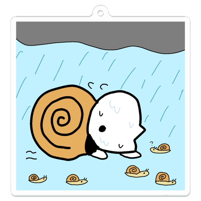 1.カタツムリの真似