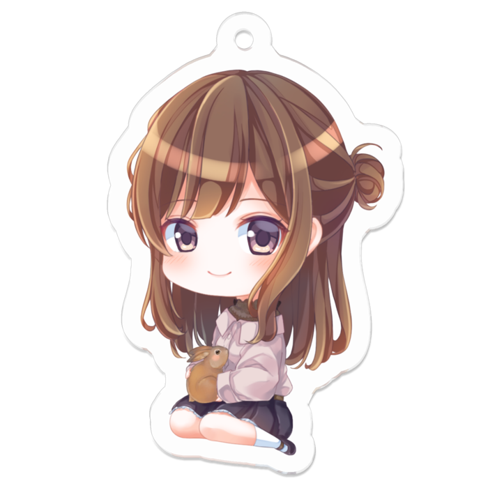 アクリルキーホルダー - 50 x 50 (mm)