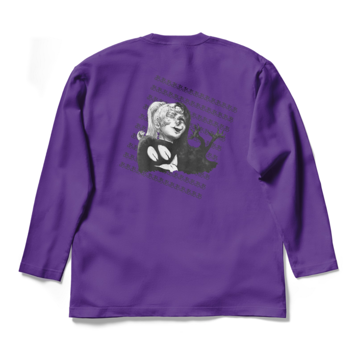 ロングスリーブTシャツ - L - パープル