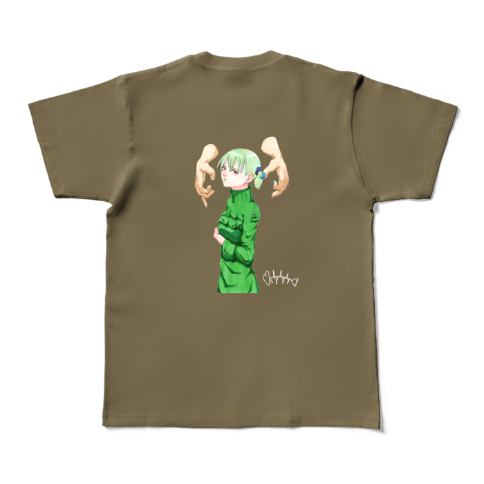 カラーTシャツ - M - オリーブ (濃色)