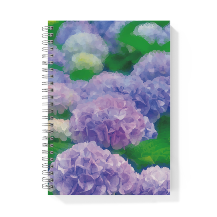 リングノート - A5 - 両面　水彩風