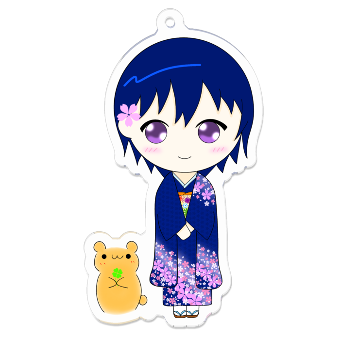 アクリルキーホルダー - 70 x 70 (mm)