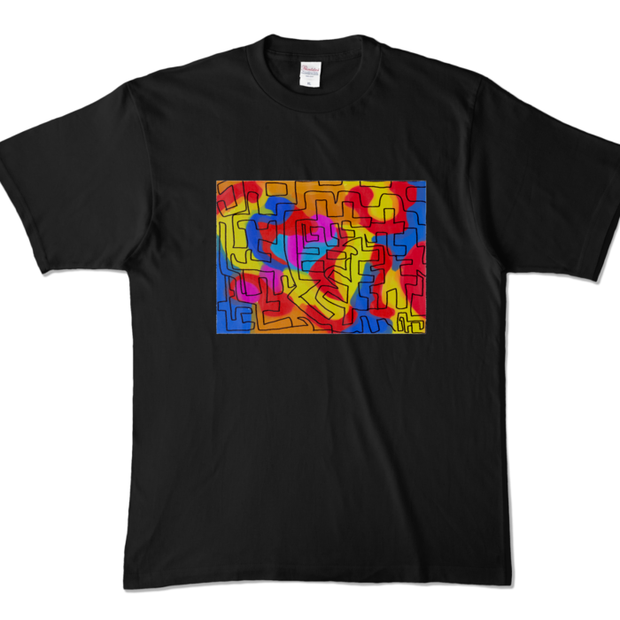 カラーTシャツ - XL - ブラック (濃色)