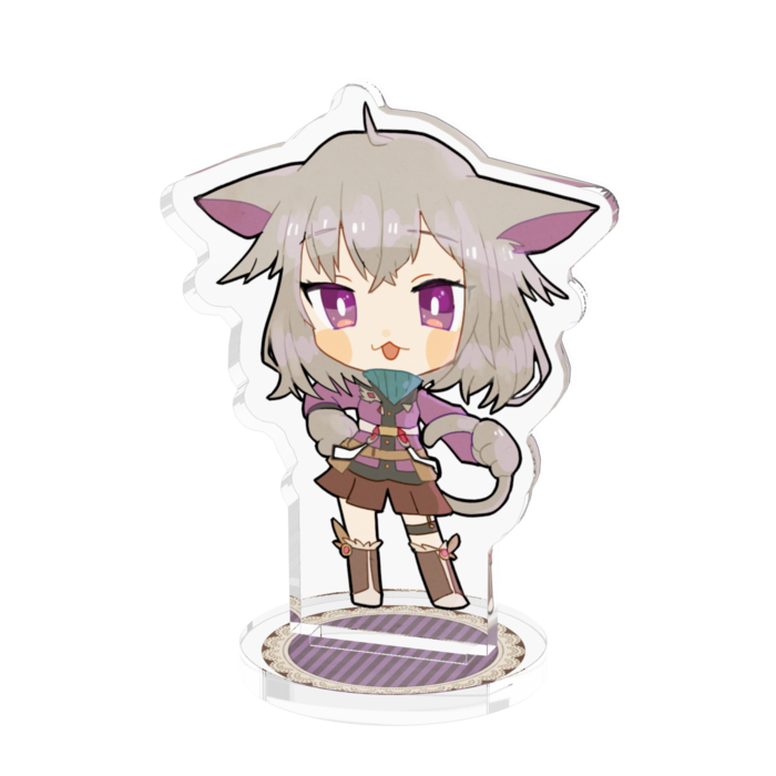 にゃんこliver アクリルフィギュア 50 50mm 怪盗の隠れ店 Booth