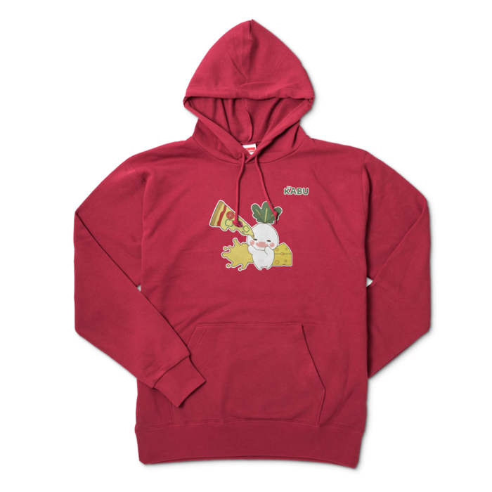 パーカー - XL - バーガンディ