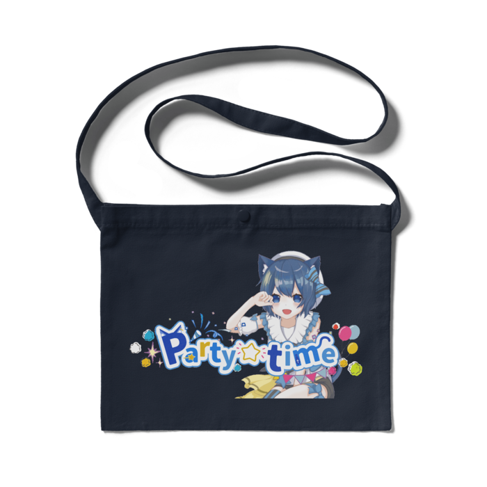 ネイビーサコッシュ - 300 x 230 (mm)