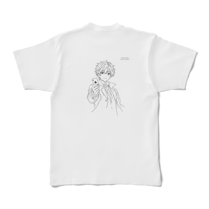 Tシャツ - XL - 白(背面)