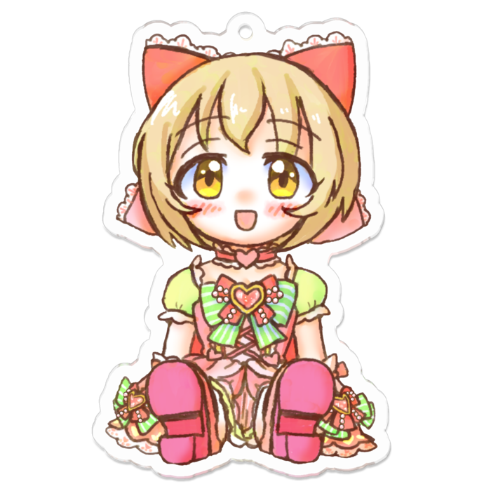 アクリルキーホルダー - 70 x 70 (mm)