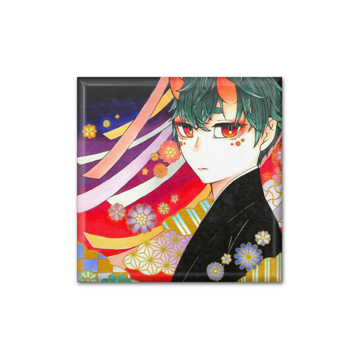 缶バッジ - 四角形40mm