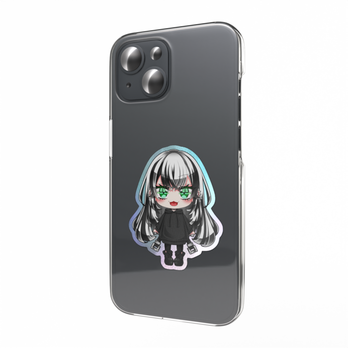 オーロラスマホステッカー - W55 × H91mm 以内