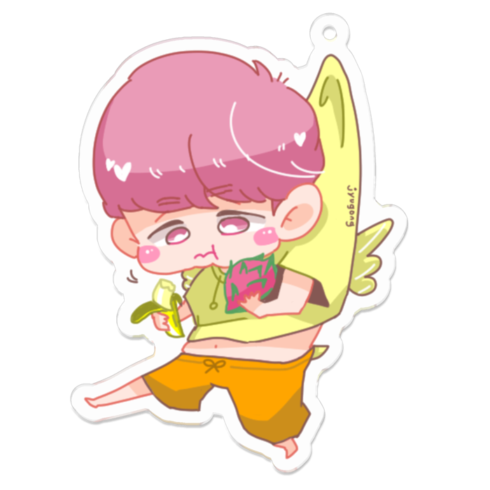 アクリルキーホルダー - 70 x 70 (mm)