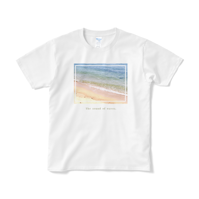 The sound of waves Tシャツ(短納期) - S - ホワイト