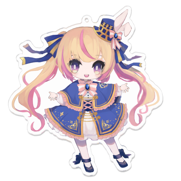 アクリルキーホルダー - 100 x 100 (mm)