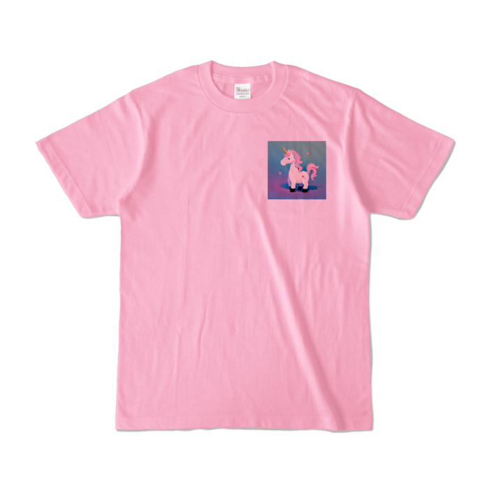 カラーTシャツ - S - ピーチ (淡色)