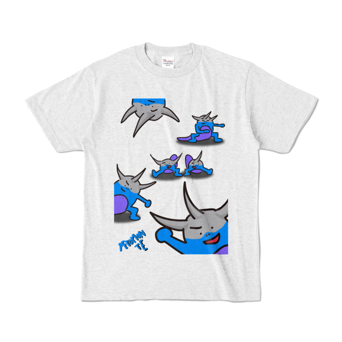 カラーTシャツ - S - アッシュ (淡色)