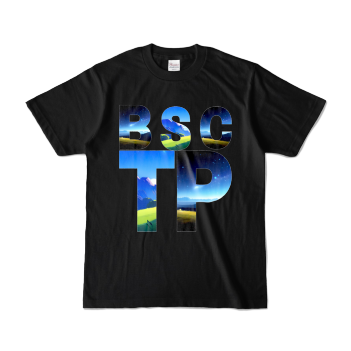 カラーTシャツ - S - ブラック (濃色)｜Colored T-Shirt - S - Black (Dark)
