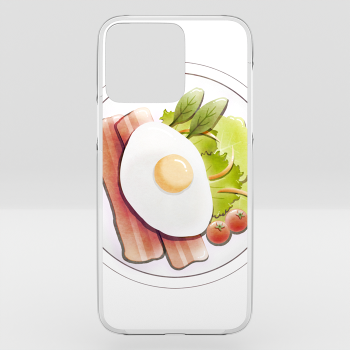 クリアiPhoneケース 白色 iPhone 15ProMax