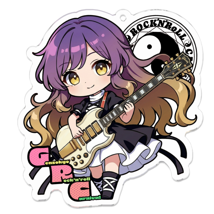 アクリルキーホルダー - 70 x 70 (mm)