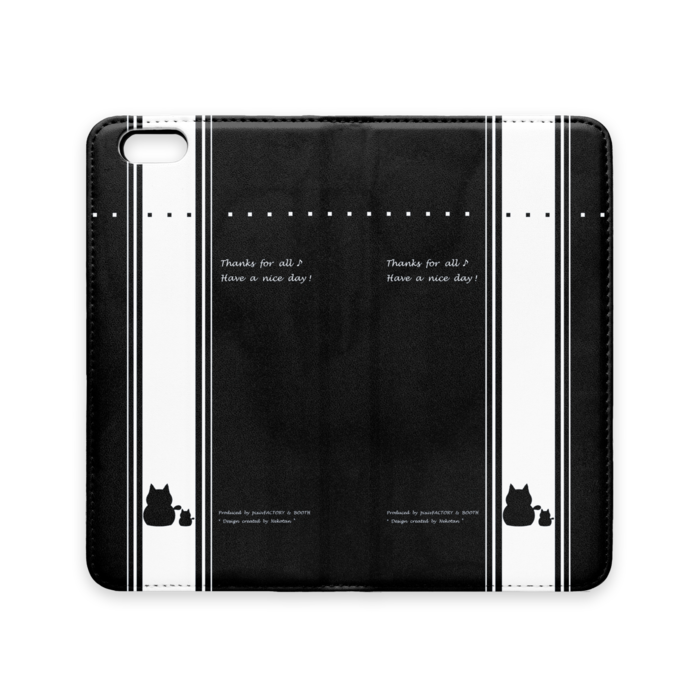 手帳型iPhoneケース(ベルトなし) - iPhone 6 Plus / 6s Plus - ストラップ穴 なし