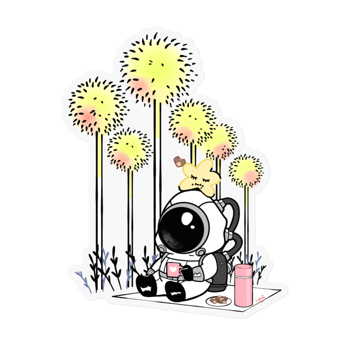 ステッカー - 100 x 100 (mm)