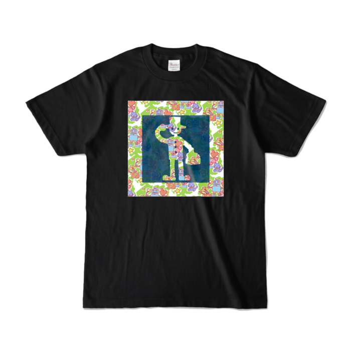 カラーTシャツ - S - ブラック (濃色)