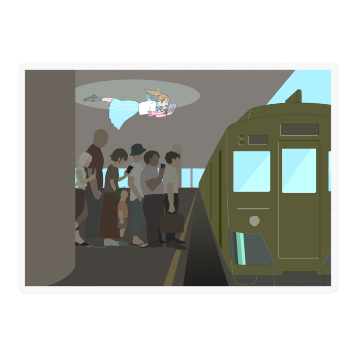 ステッカー - 100 x 100 (mm)(7)