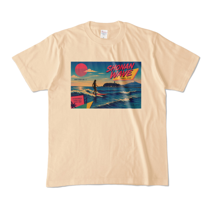 カラーTシャツ - M - ナチュラル (淡色)