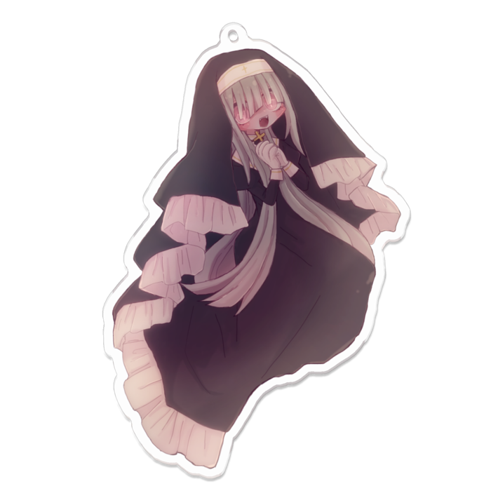 アクリルキーホルダー - 100 x 100 (mm)