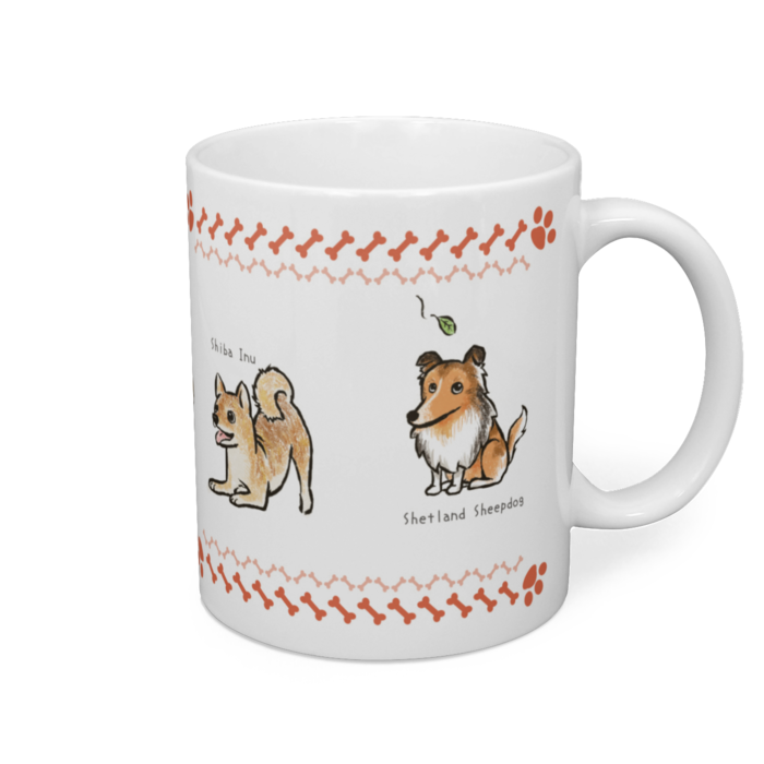 マグカップ - 直径 8 cm / 高さ 9.5 cm