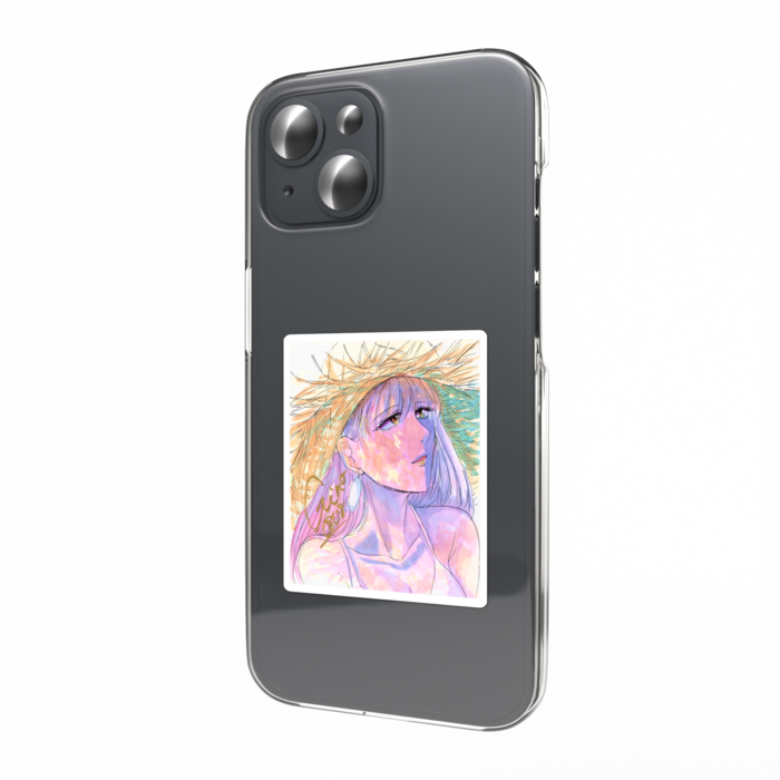 スマホステッカー 麦わら帽子02