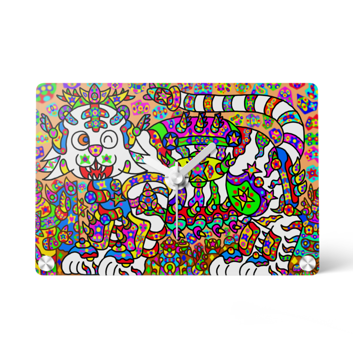 アクリル時計 - 148x100mm