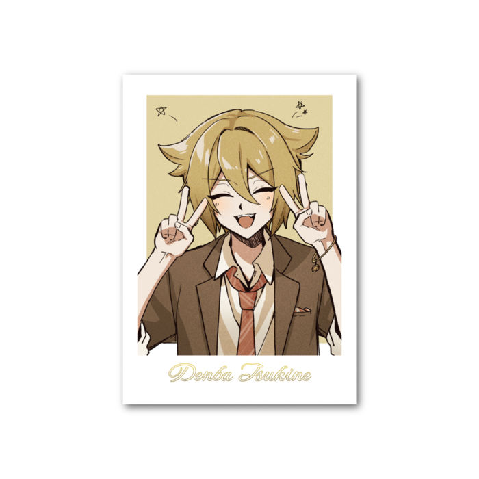 04 月音 伝八 フォト風カード