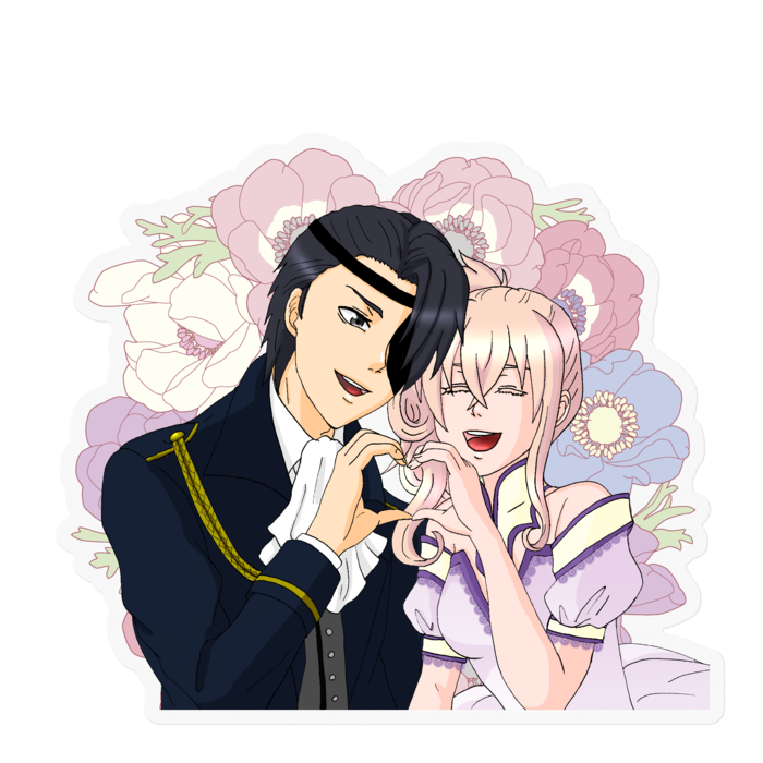 ステッカー - 100 x 100 (mm)