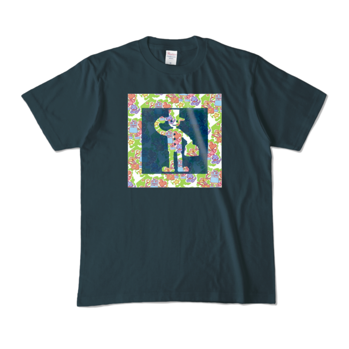 カラーTシャツ - M - デニム (濃色)