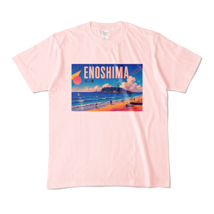 カラーTシャツ - M - ライトピンク (淡色)