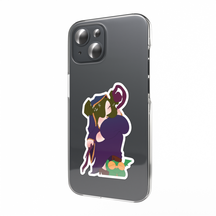 【スマホステッカー】 あーちゃん・まじょのすがた