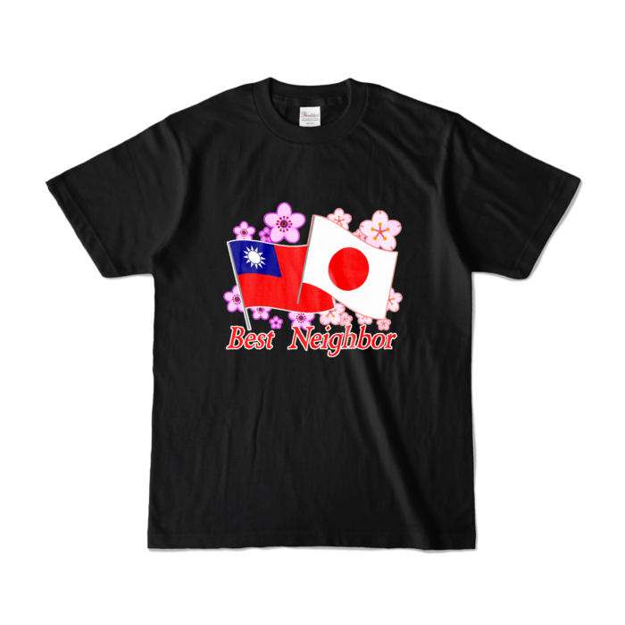カラーTシャツ - S - ブラック (濃色)