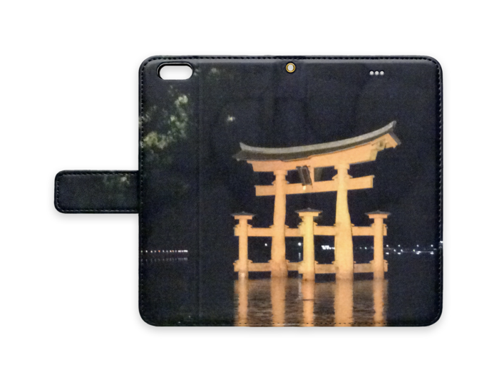 手帳型iPhoneケース - iPhone 6 Plus / 6s Plus - ストラップ穴 あり