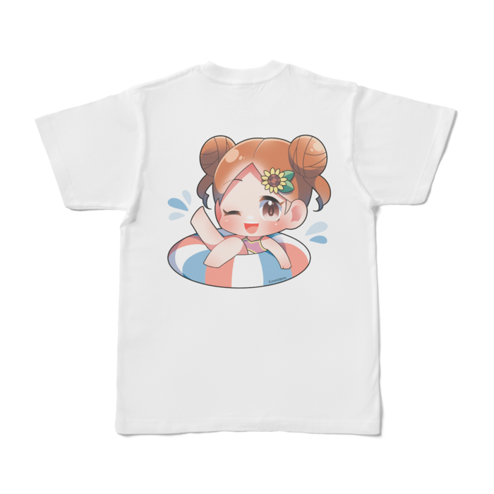 Tシャツ - S - 白 - 背面