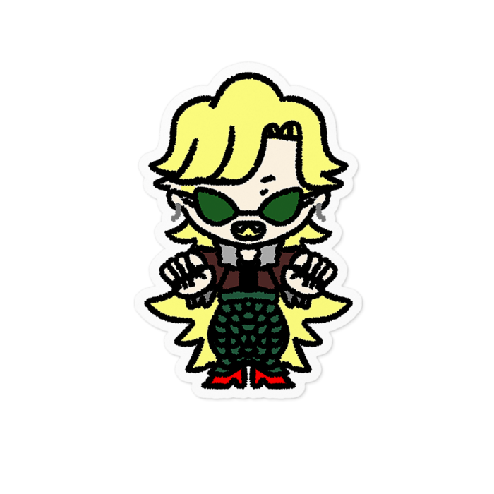 ステッカー - 100 x 100 (mm)