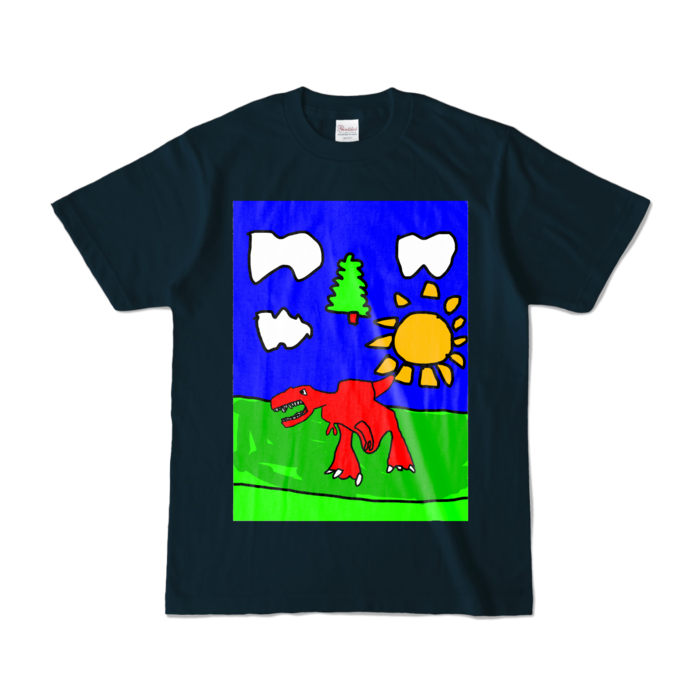 カラーTシャツ - S - ネイビー (濃色)