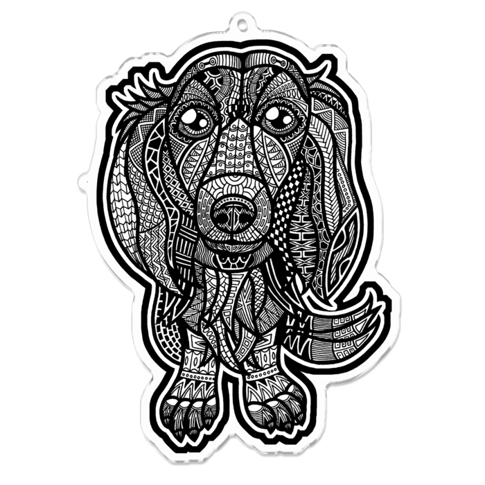 アクリルキーホルダー - 100 x 100 (mm)