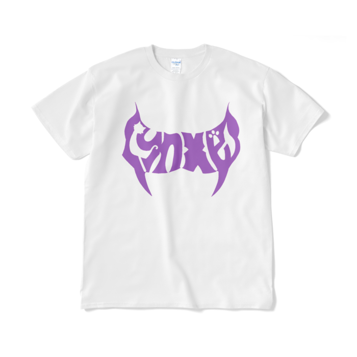- XL - ホワイト（紫文字）