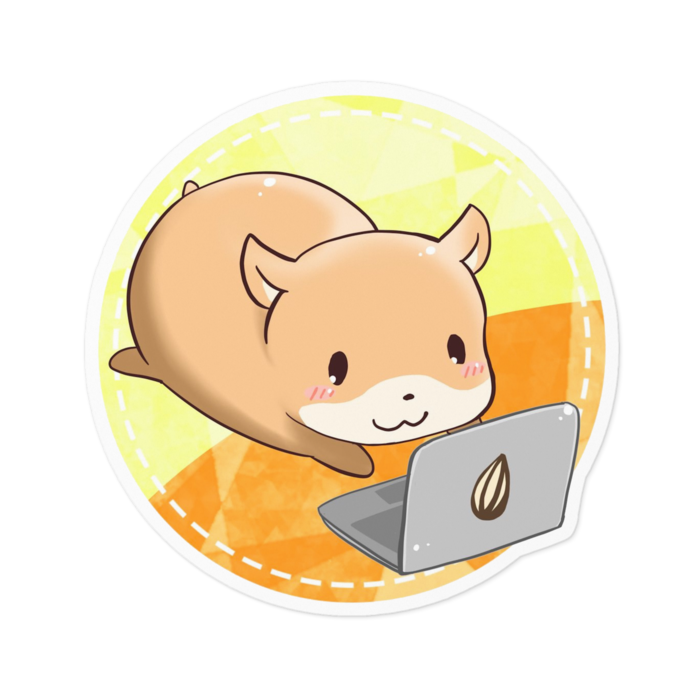 ステッカー - 100 x 100 (mm)