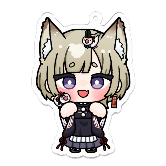 アクリルキーホルダー - 70 x 70 (mm)