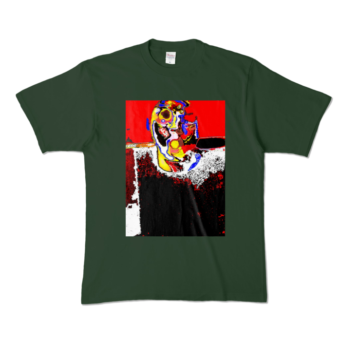 カラーTシャツ - XL - フォレスト (濃色)