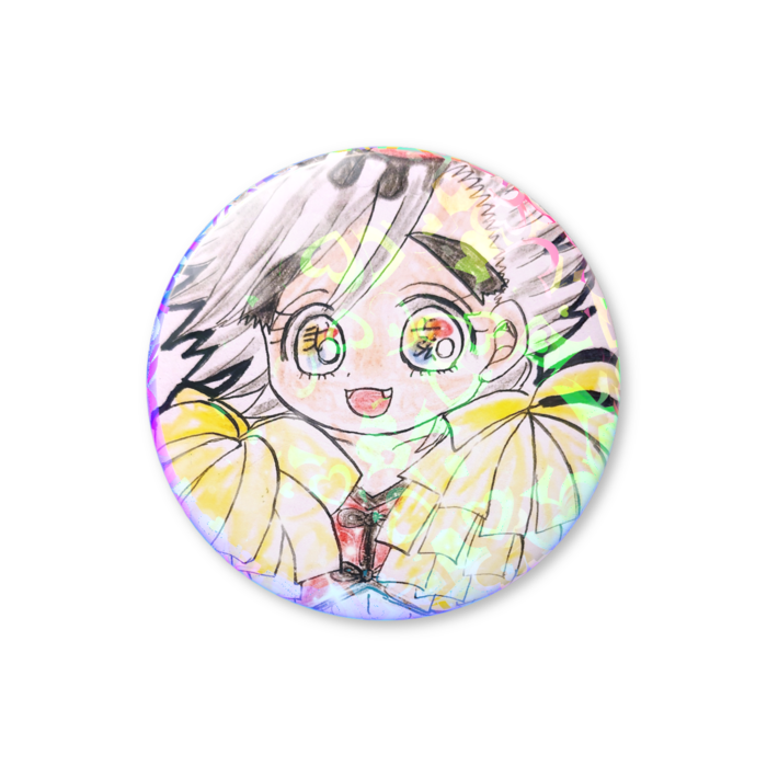 ホログラム缶バッジ - 25mm